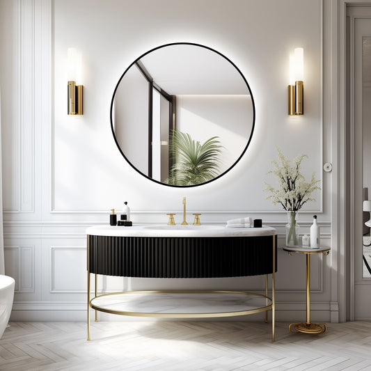 Espelho LED Ares Preto