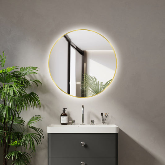 Espelho LED Ares Gold