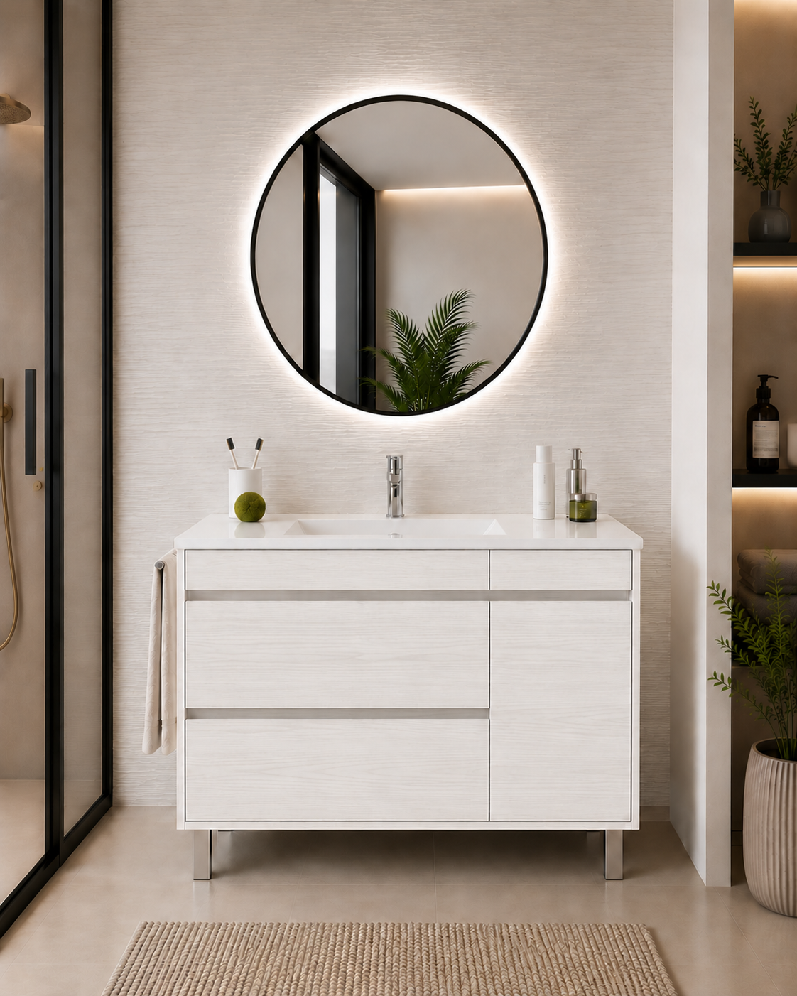 Mueble Caprera Blanco Nordico
