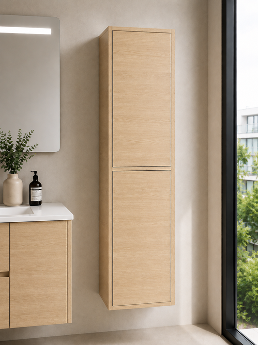 Coluna de casa de banho FLORENCIA duas portas 140 cm