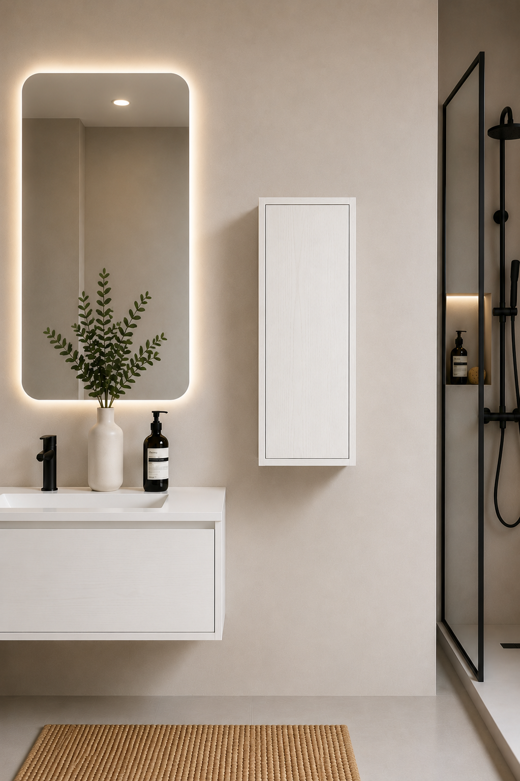 Coluna de casa de banho FLORENCIA uma porta 70 cm