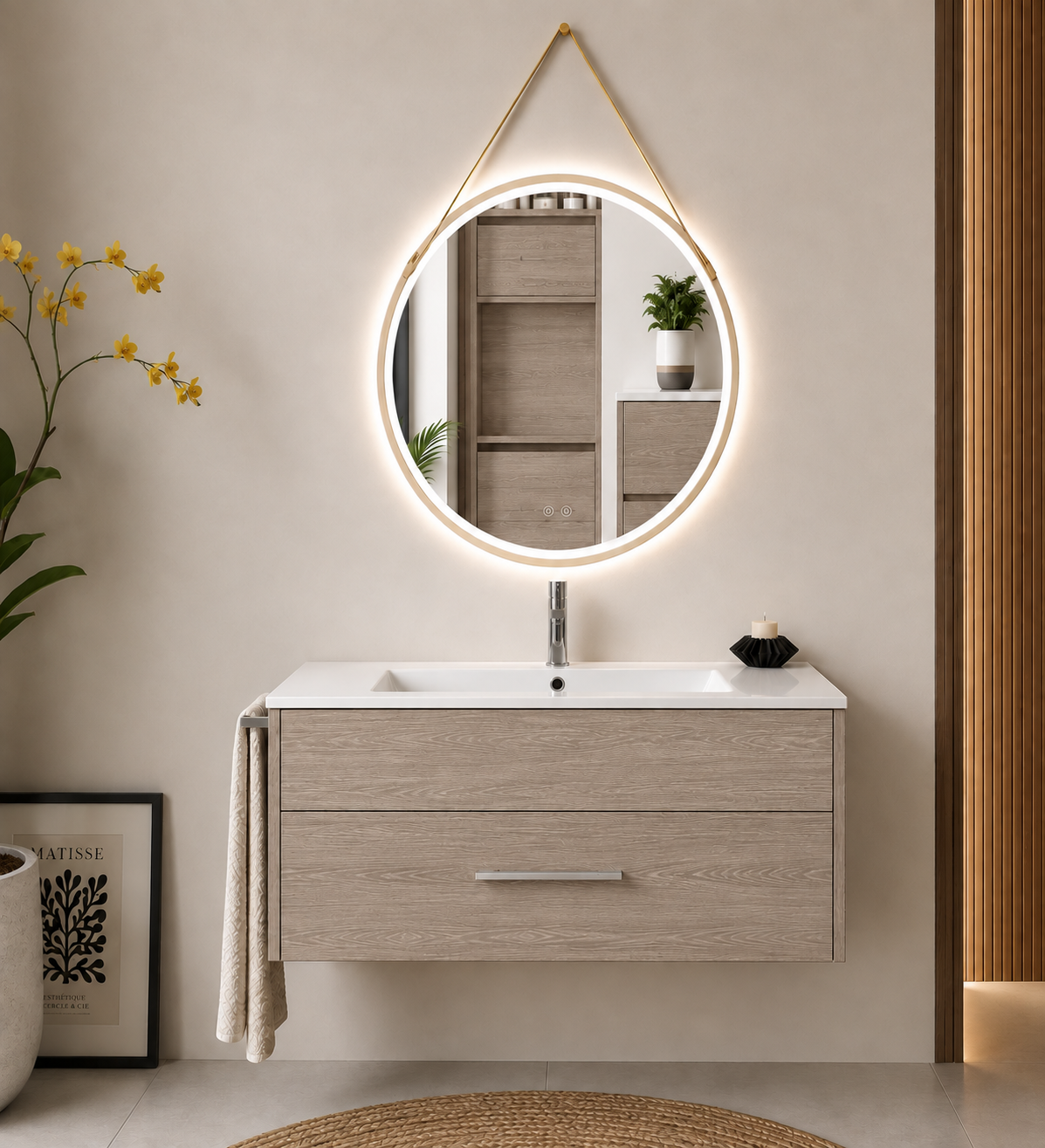 Móvel de casa de banho FLORENCIA com lavatório