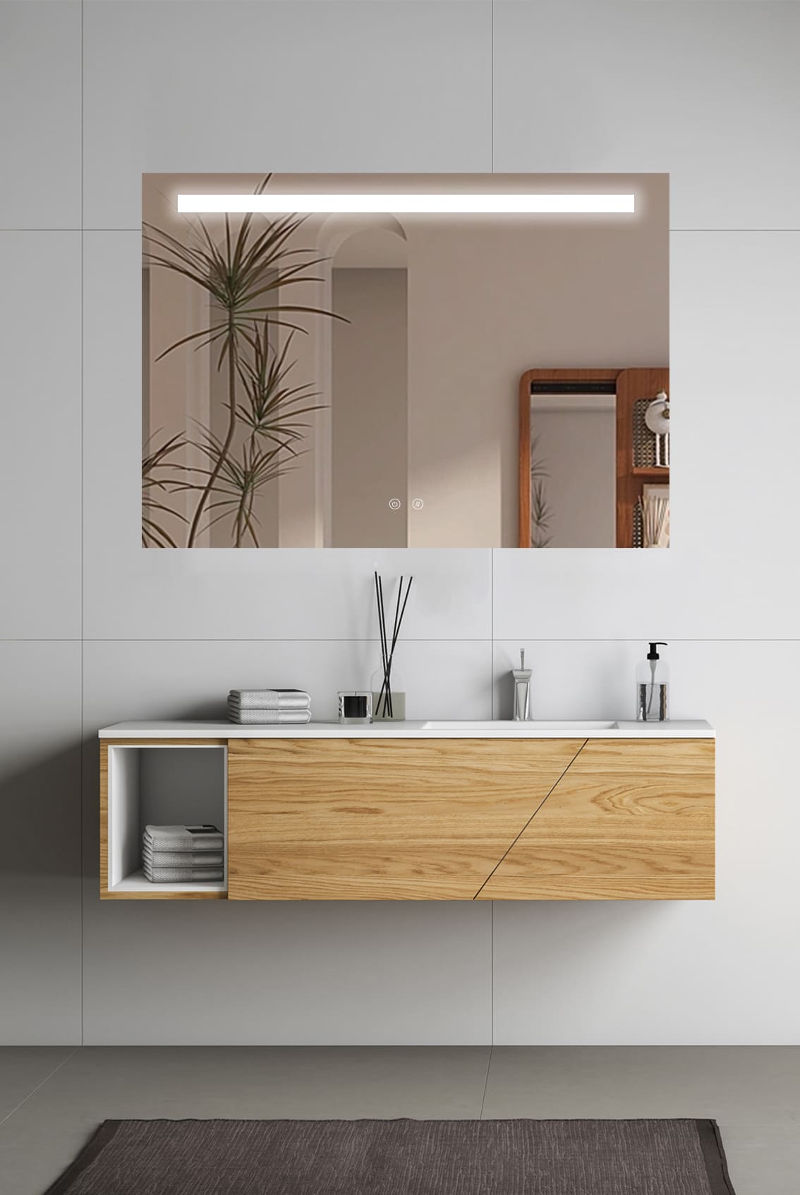 Espelho LED Line