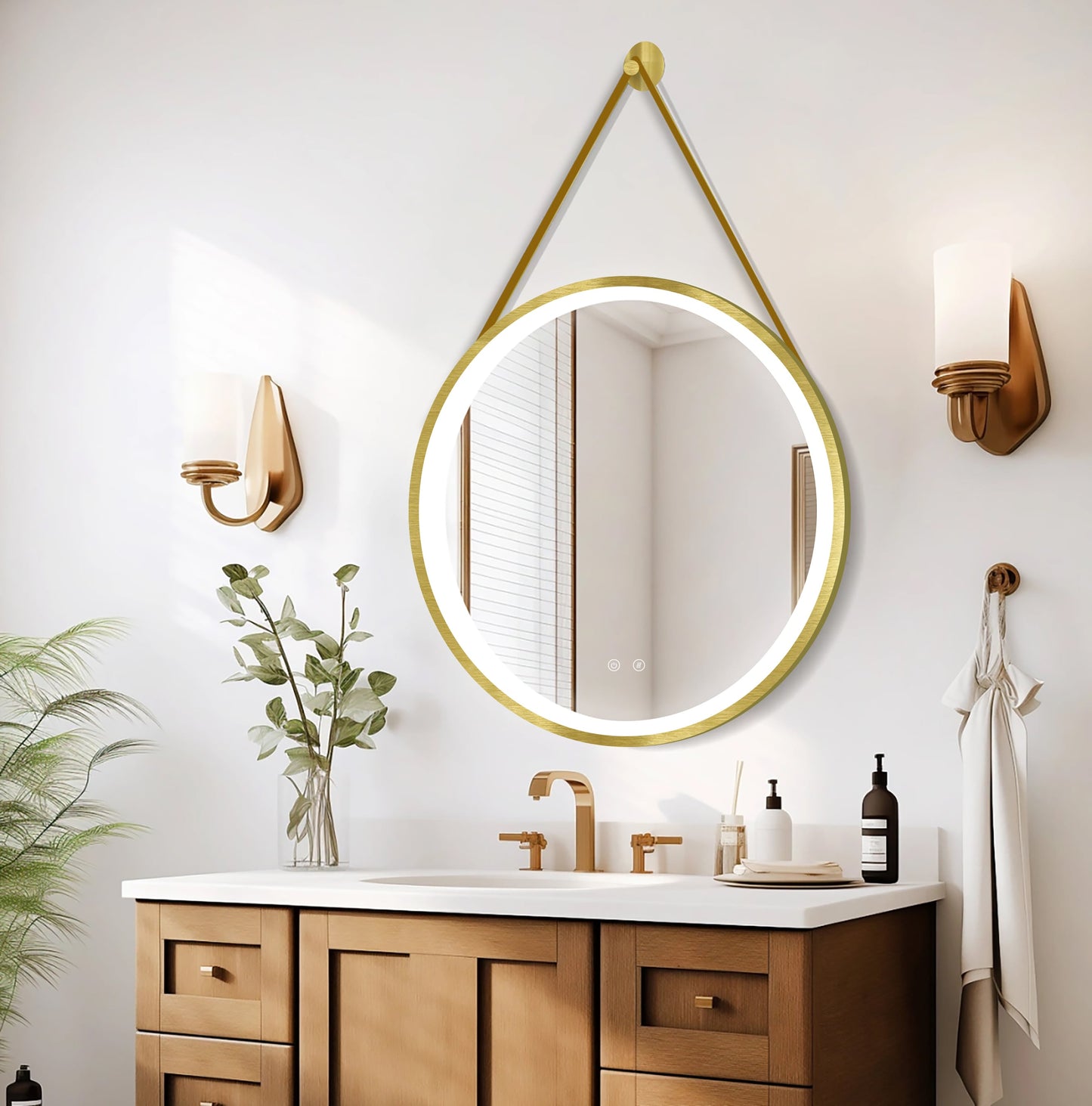 Espelho LED Olympus Gold
