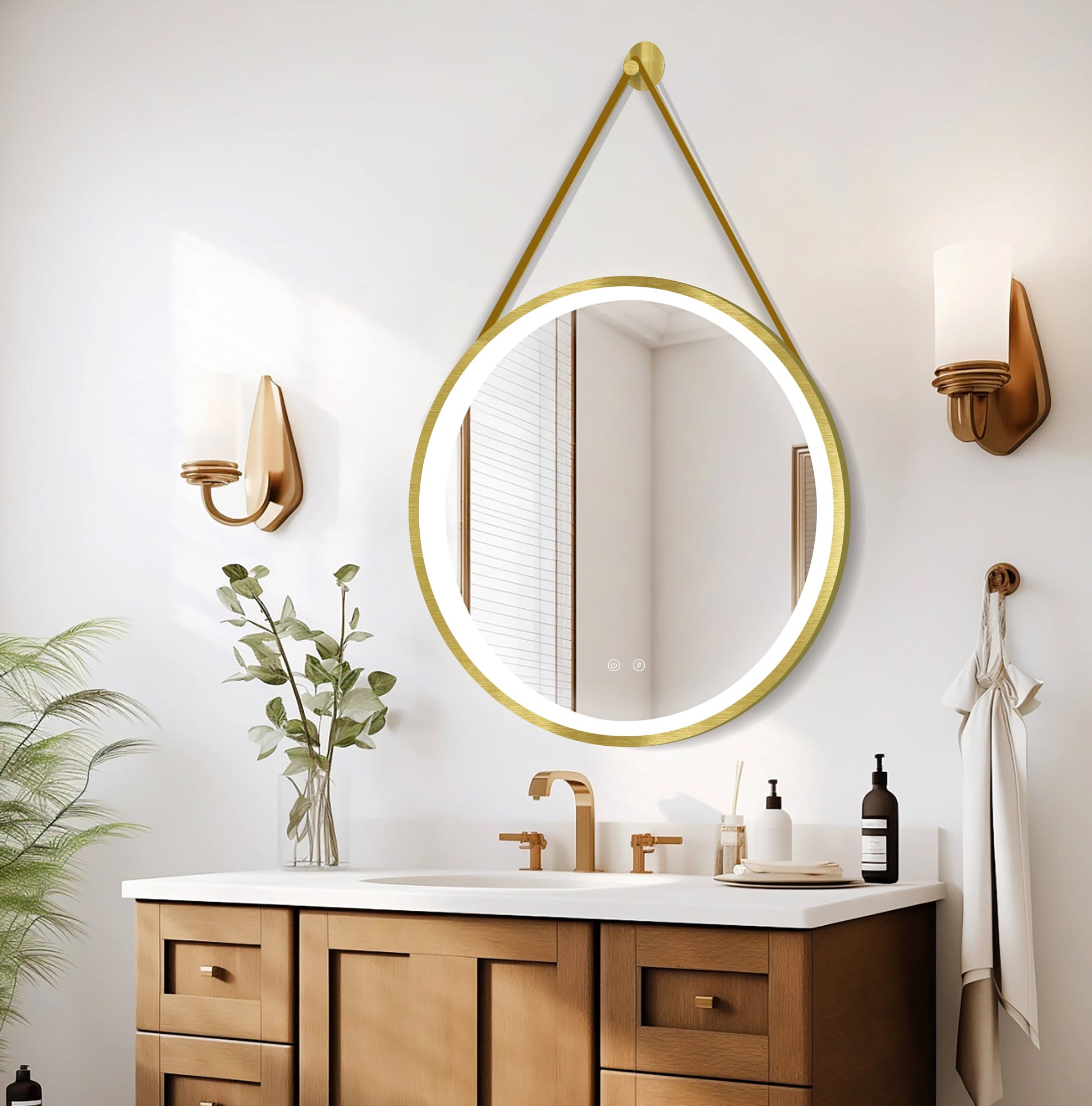 Espelho LED Olympus Gold