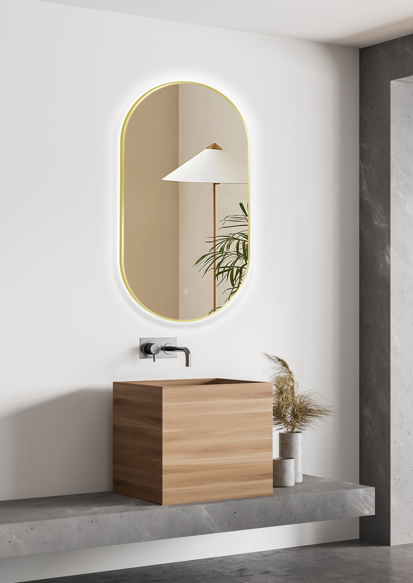 Espelho LED Selene Black