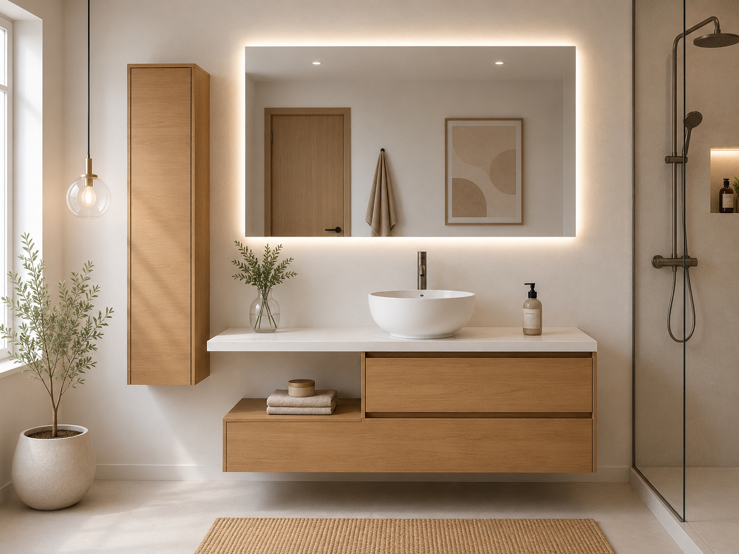 Móvel de casa de banho design MENORCA